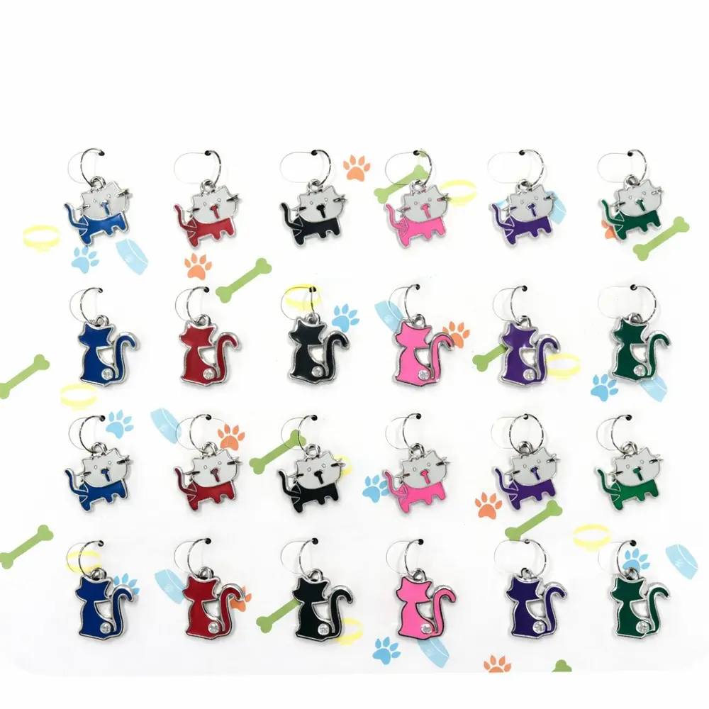 Nunbell Kedi İsimlik Yuvarlak 1 TANE