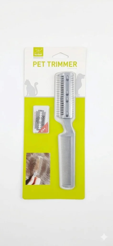 Nunbell Kedi Köpek Tüy Düzeltme Tarağı