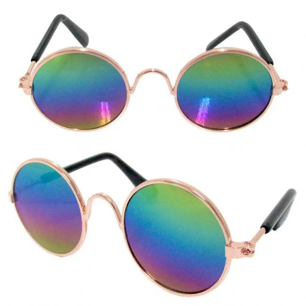 Nunbell Kedi Köpek Yuvarlak Gözlük