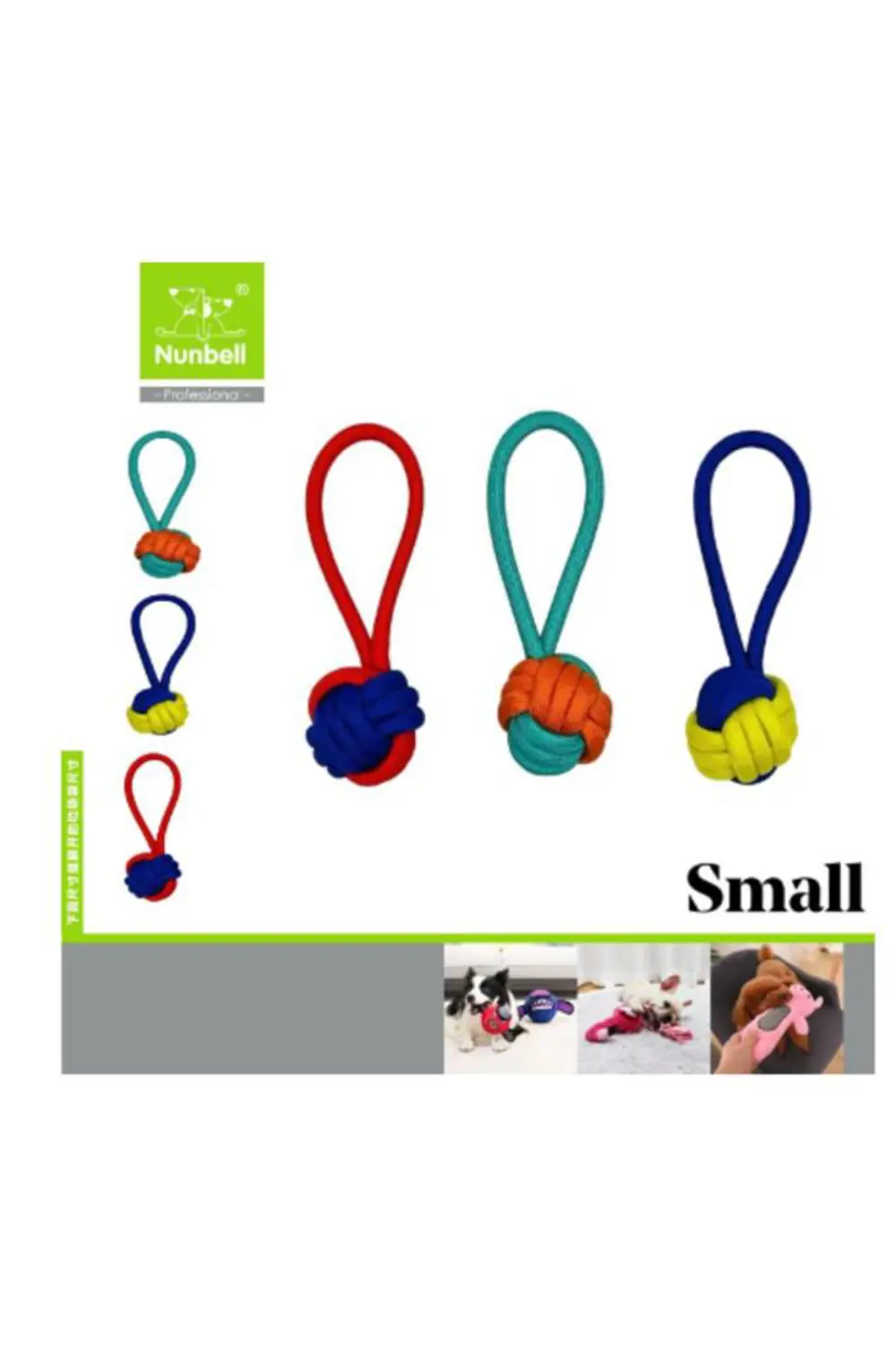 Nunbell Köpek Diş İpi Stres Toplu Ufak S Nunbell Köpek Diş İpi Stres Toplu Ufak S