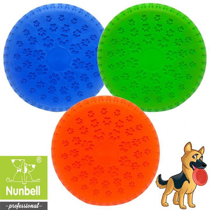 Nunbell Köpek Oyuncağı Plastik Firizbi 23 Cm Nunbell Köpek Oyuncağı Plastik Firizbi 23 Cm