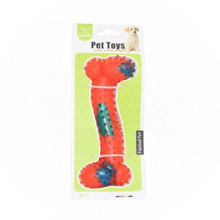 Nunbell Köpek Oyuncağı Dikenli Kemik 15 cm Nunbell Köpek Oyuncağı Dikenli Kemik 15 cm