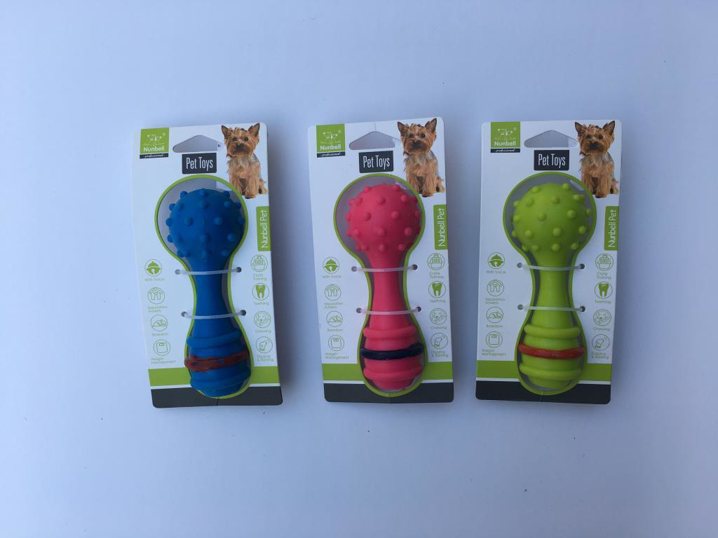 Nunbell Köpek Oyuncagı Zilli 12 cm Nunbell Köpek Oyuncagı Zilli 12 cm