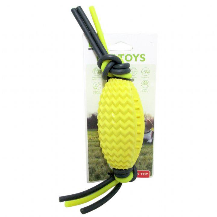 Nunbell Köpek Oyuncağı Plastik Köpüklü Oval Top Nunbell Köpek Oyuncağı Plastik Köpüklü Oval Top