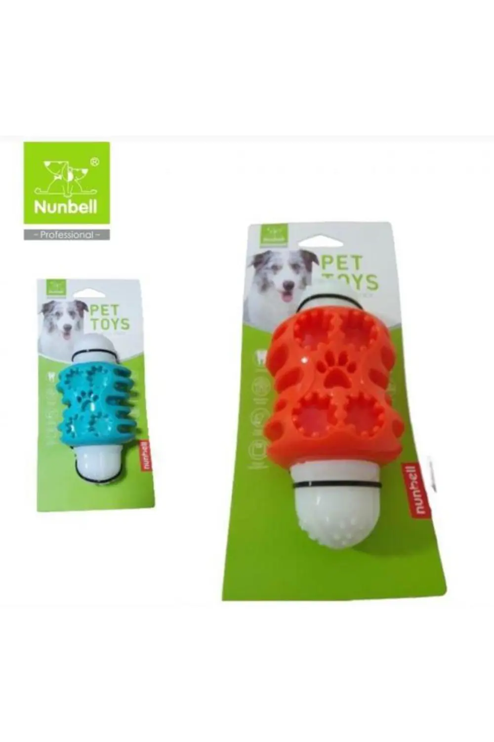 Nunbell Köpek Oyuncağı Sesli Kemik 12 cm