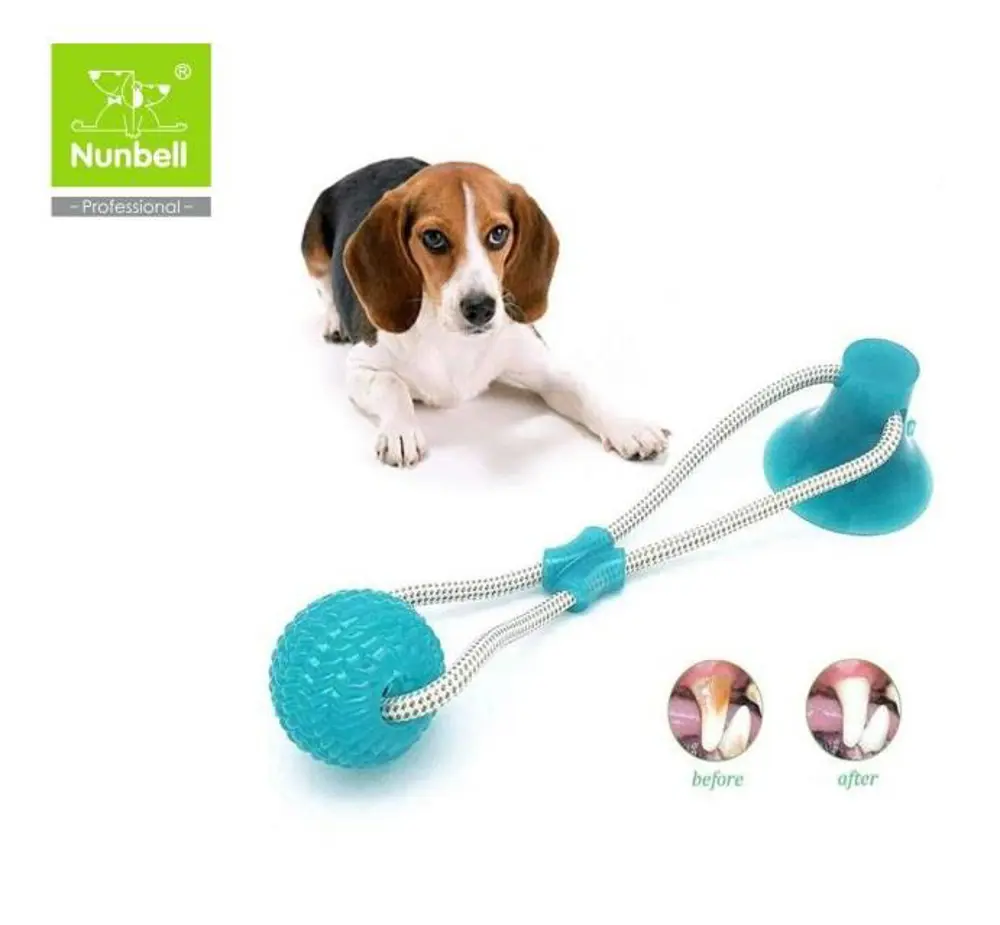 Nunbell Köpek Vantuzlu Diş Stres Topu
