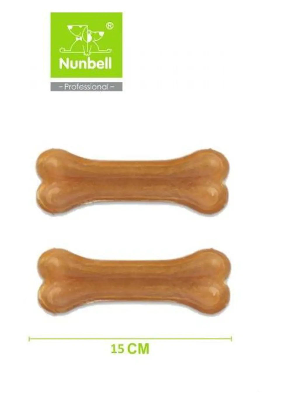 Nunbell Natural Pres Kemik 15cm 2'li