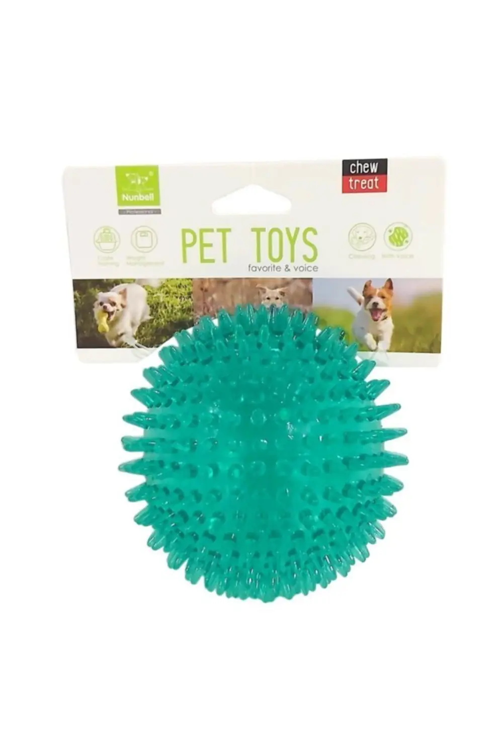 Nunbell Plastik Kirpi Top S Köpek Oyuncağı Nunbell Plastik Kirpi Top S Köpek Oyuncağı