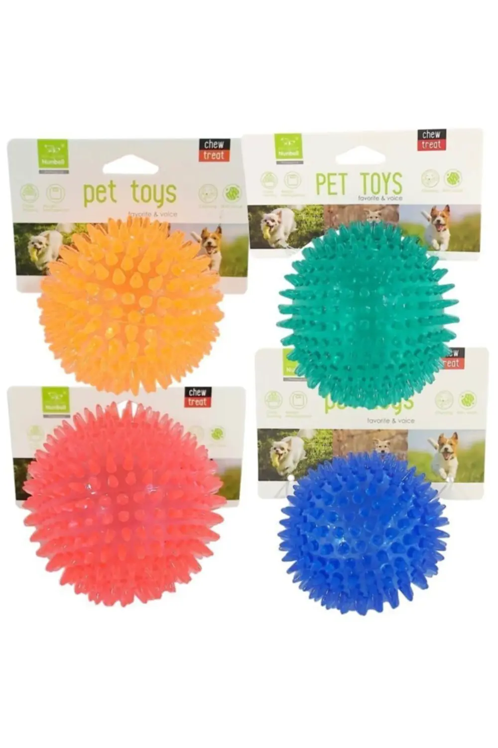 Nunbell Plastik Kirpi Top S Köpek Oyuncağı Nunbell Plastik Kirpi Top S Köpek Oyuncağı