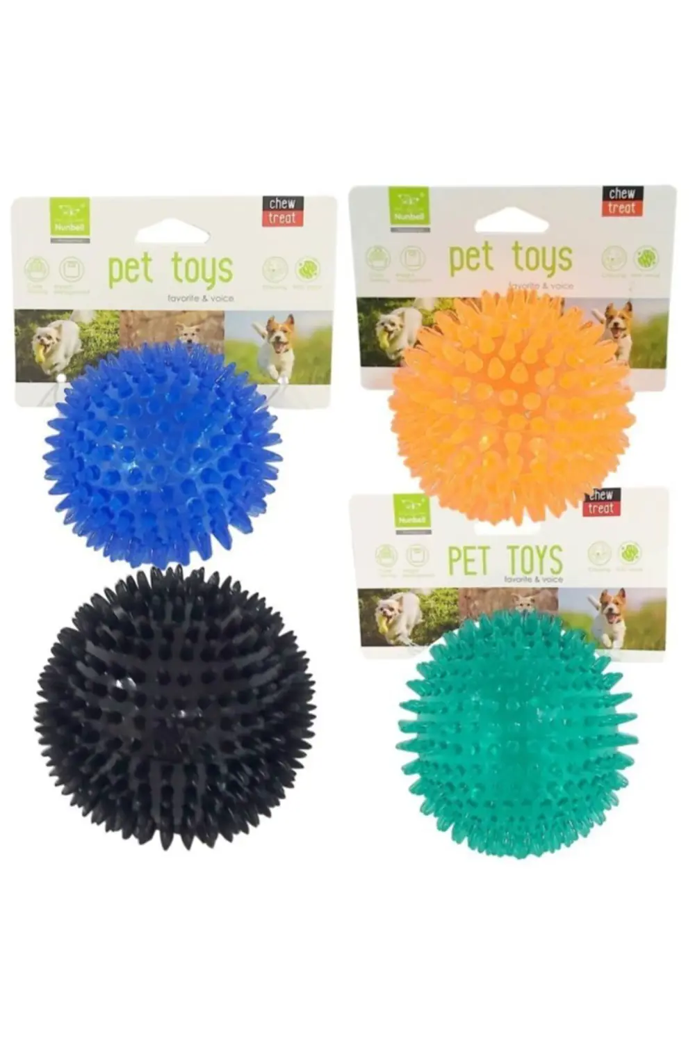 Nunbell Plastik Kirpi Top S Köpek Oyuncağı Nunbell Plastik Kirpi Top S Köpek Oyuncağı