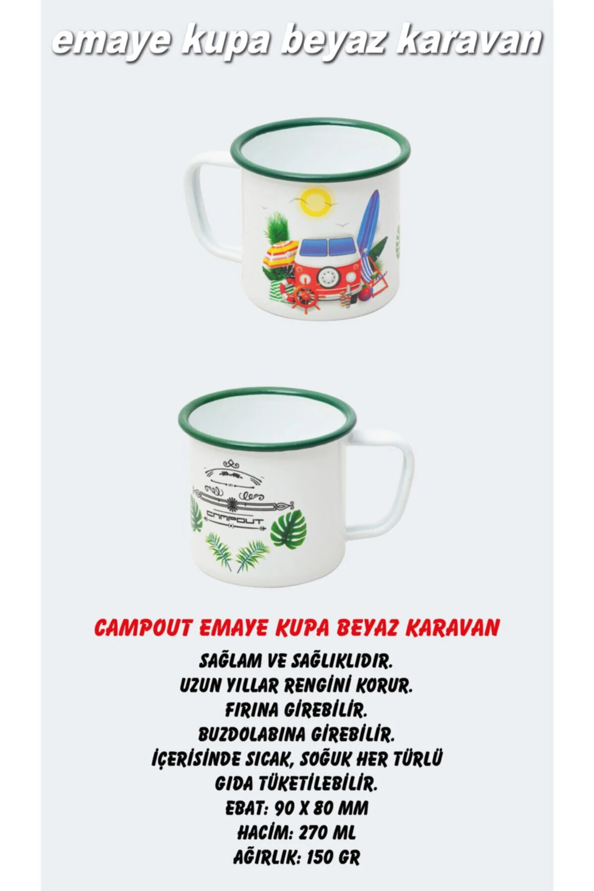 Nurgaz Emaye Kupa 2 Li
