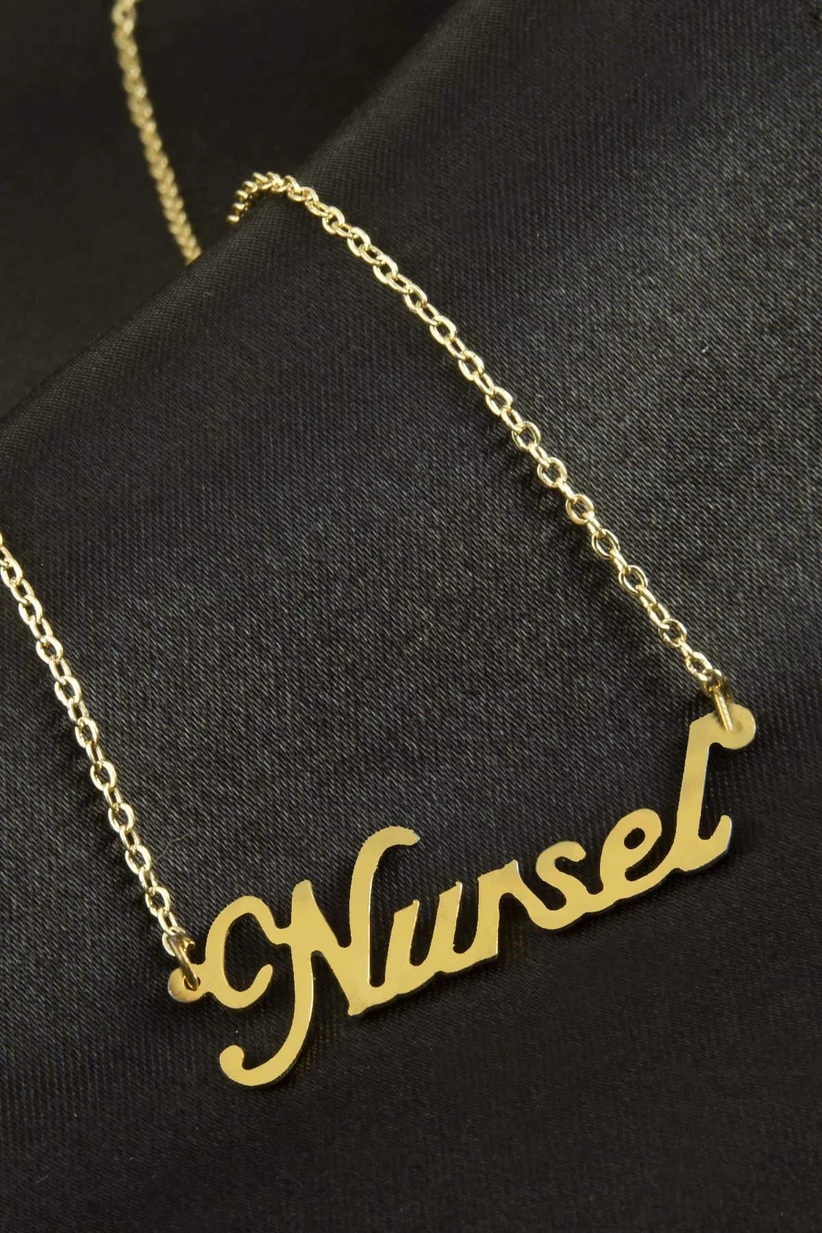 Nursel İsimli Kolye (Kişiye Özel) Nursel İsimli Kolye (Kişiye Özel)