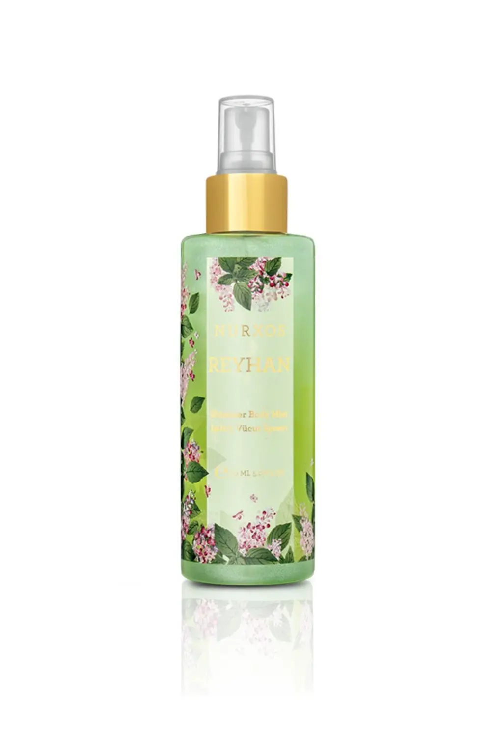 Nurxos 9121 Reyhan 150 ML Kadın Işıltılı Koku Vücut Spreyi 868112