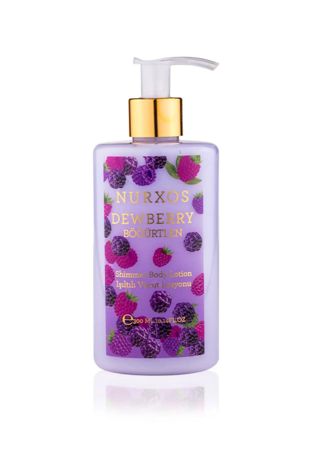 Nurxos 9176 Dewberry Böğürtlen 300 ML Kadın Erkek Işıltılı Vücut Nurxos 9176 Dewberry Böğürtlen 300 ML Kadın Erkek Işıltılı Vücut