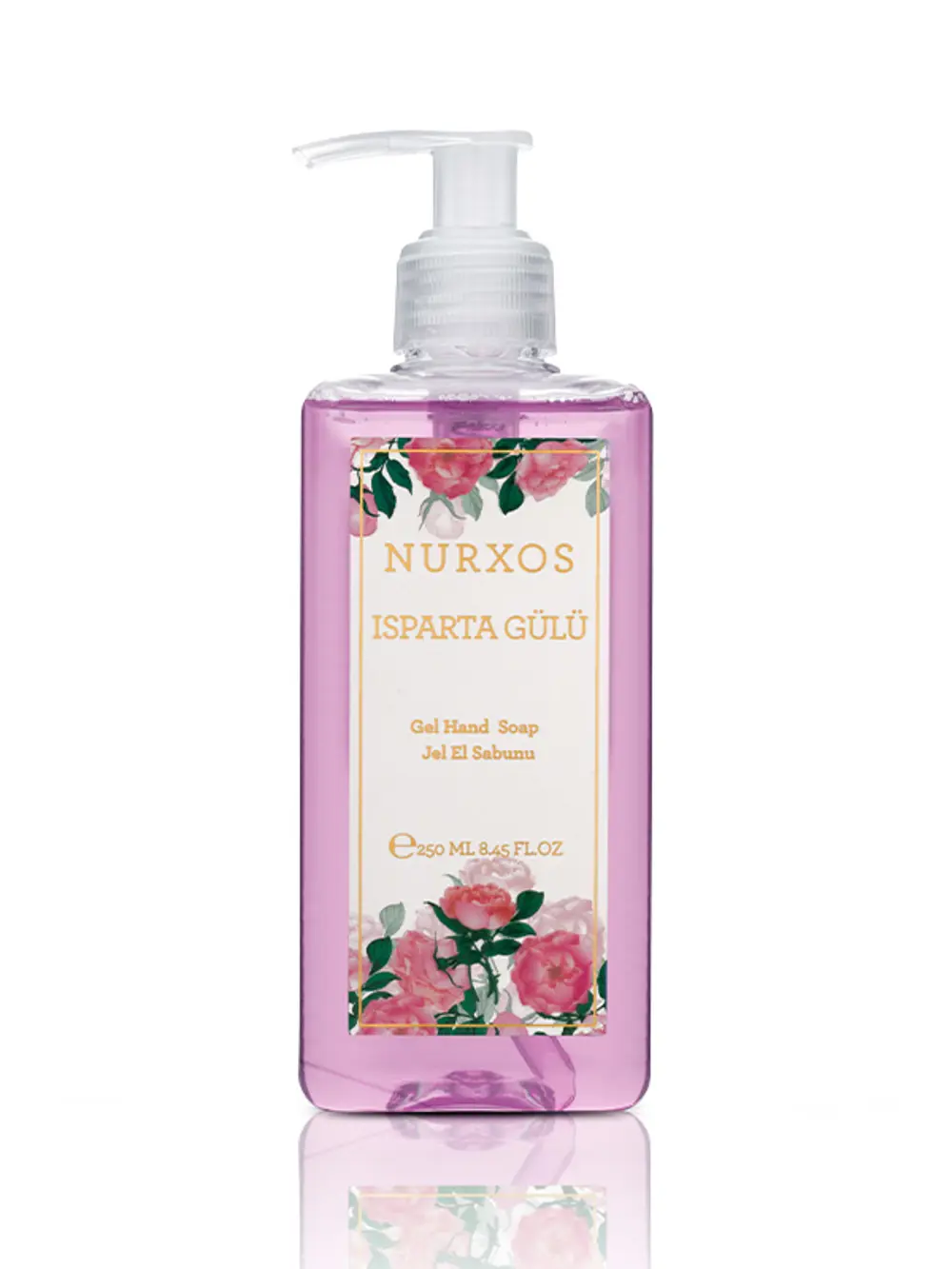 Nurxos 9517 Isparta Gülü 250 ML Jel El Sabunu 8681124695178