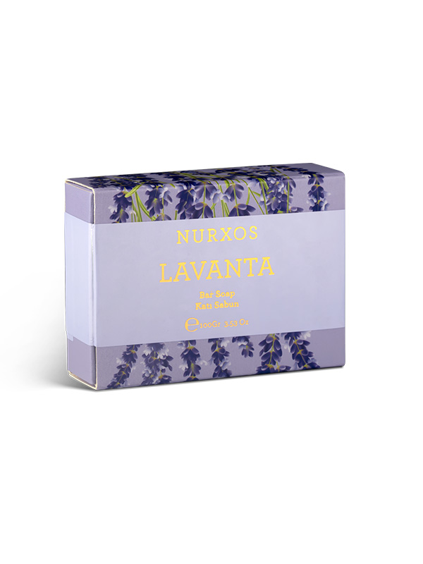 Nurxos  9612 Lavanta 100 Gr Katı Sabun 8681124696120