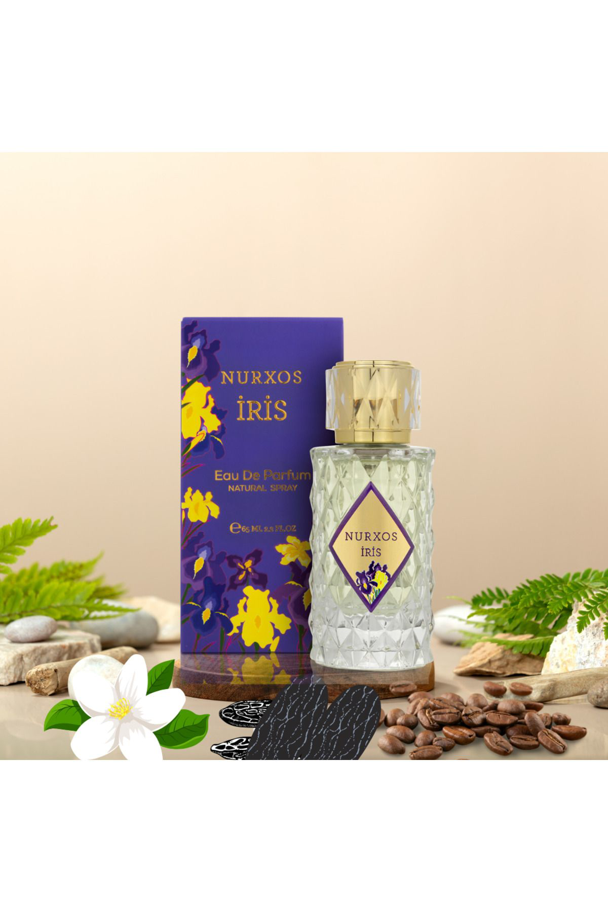 Nurxos  9702 İris 65 Ml Edp Kadın Parfümü 8681124697028