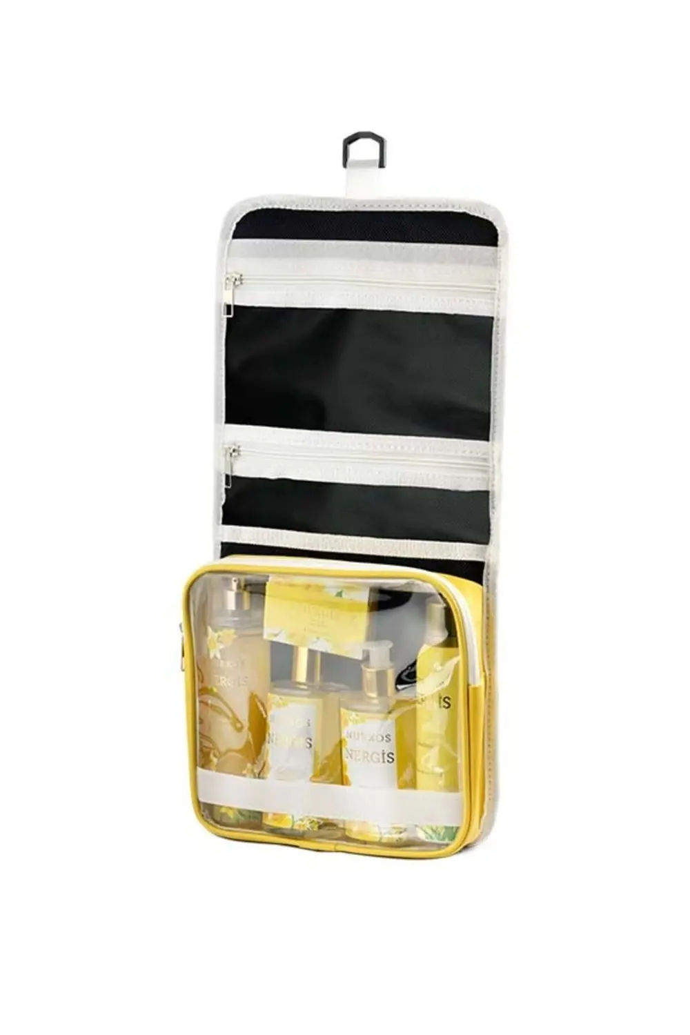 Nurxos 9816 Nergis 5 Parça Kadın Duş Çantası Seti 8681124698162