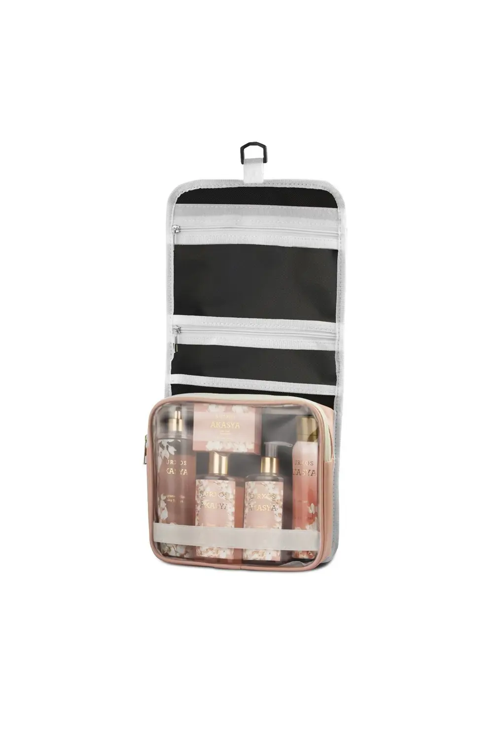 Nurxos 9821 Akasya 5 Parça Kadın Duş Çantası Seti 8681124698216 Nurxos 9821 Akasya 5 Parça Kadın Duş Çantası Seti 8681124698216