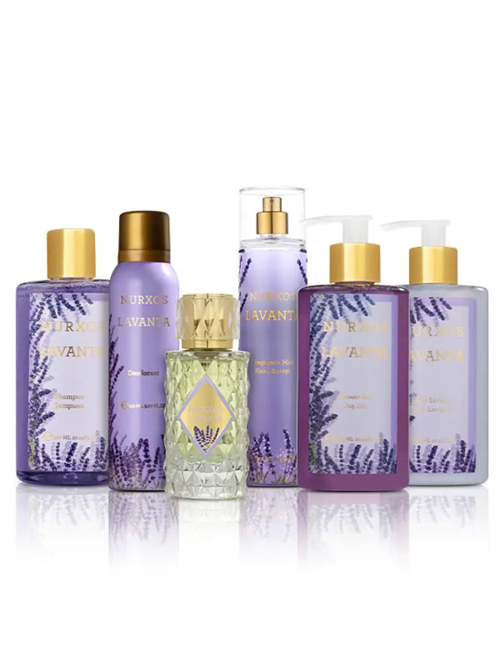 Nurxos 9862 Lavanta 6 Parça Kadın Büyük Çanta Koleksiyonu 8681124