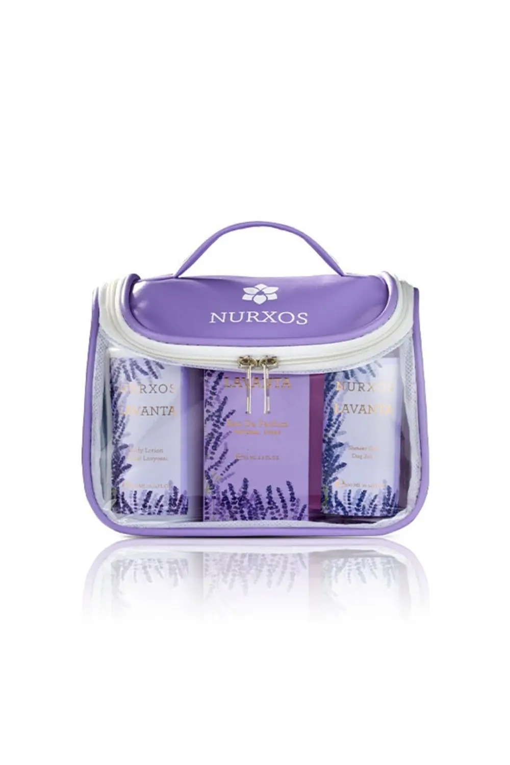 Nurxos  9863 Lavanta 6 Parça Kadın Küçük Çanta Koleksiyonu 868112