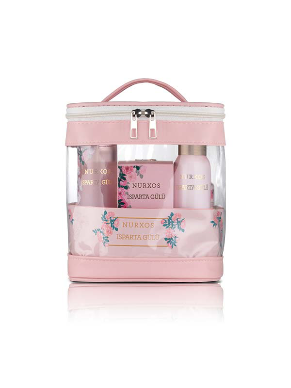 Nurxos  9867 İsparta Gülü 6 Parça Kadın Büyük Çanta Koleksiyonu 86