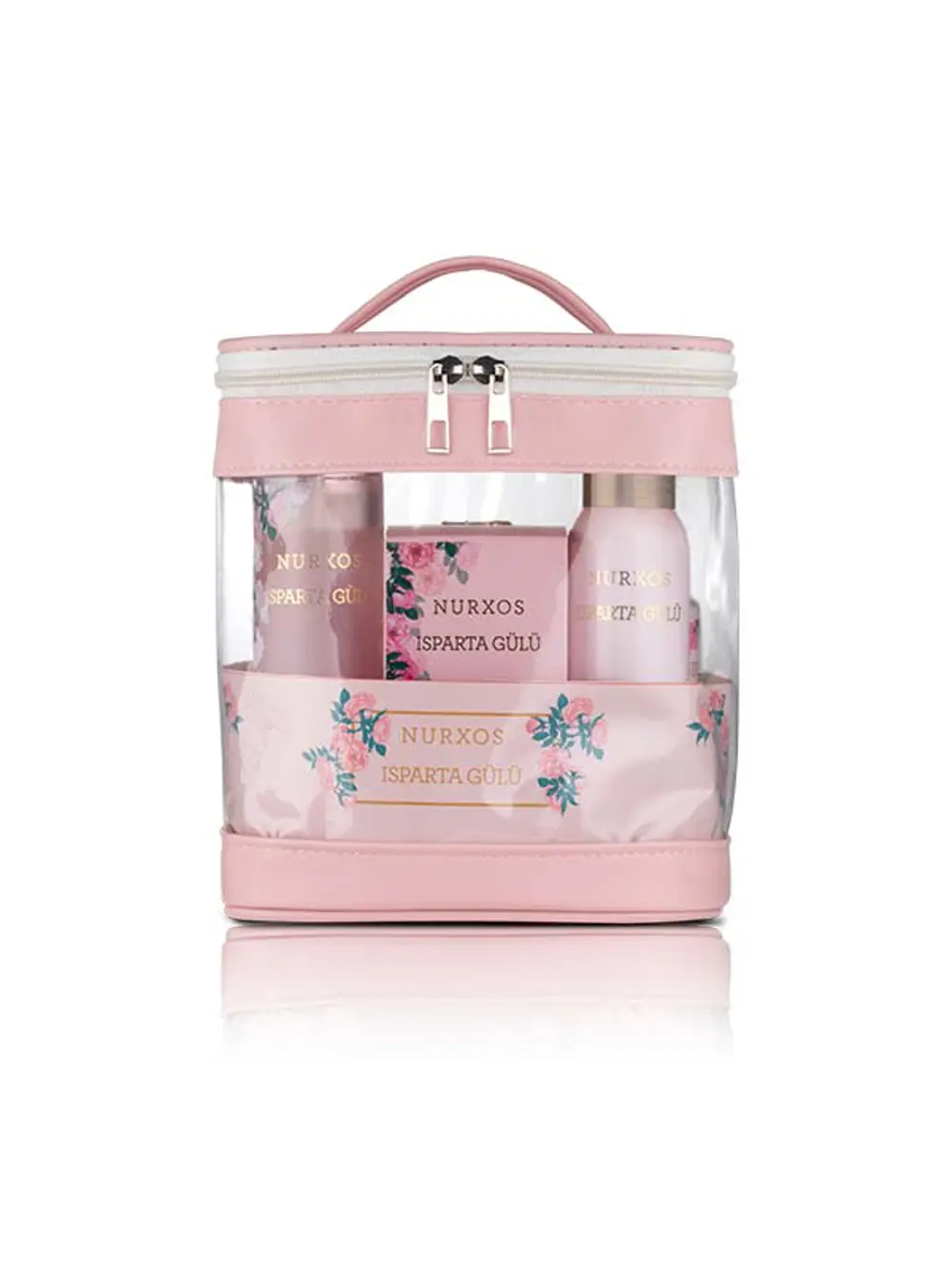 Nurxos 9867 Isparta Gülü 6 Parça Kadın Büyük Çanta Koleksiyonu 86