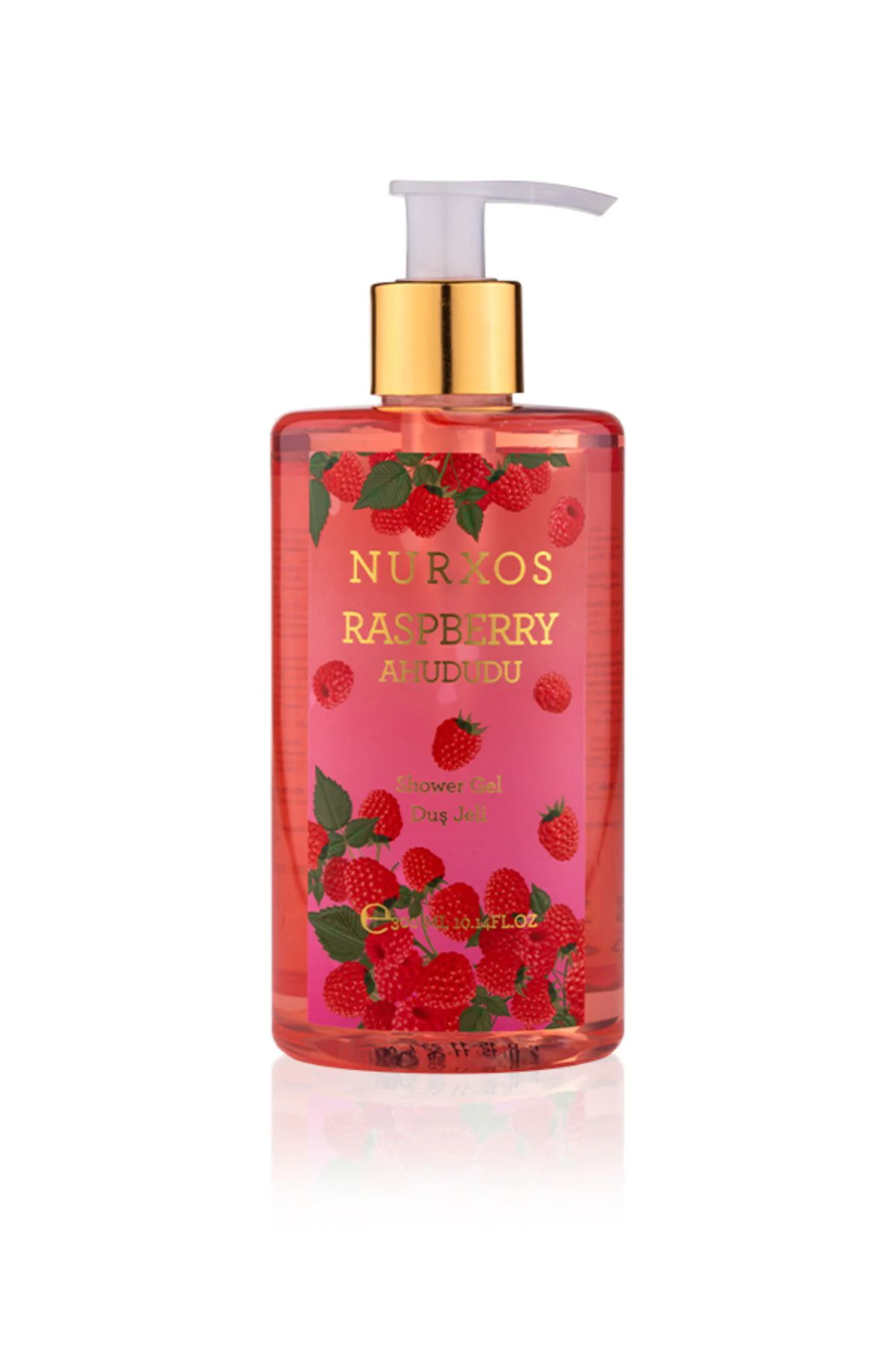 Nurxos Ahududu (Raspberry) Duş Jeli 300 ML – Meyvemsi - 9225
