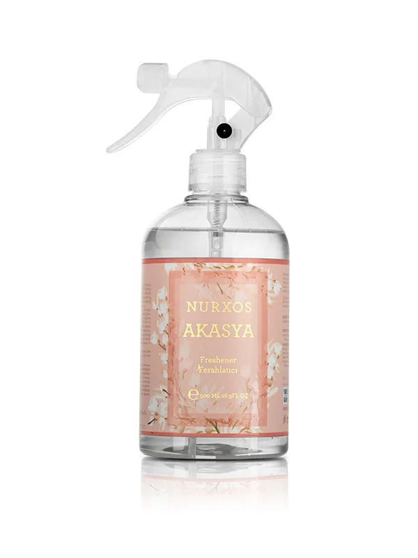 Nurxos Akasya Kokulu Mum Seti – 2 Kokulu Mum + Oda Spreyi - 9684