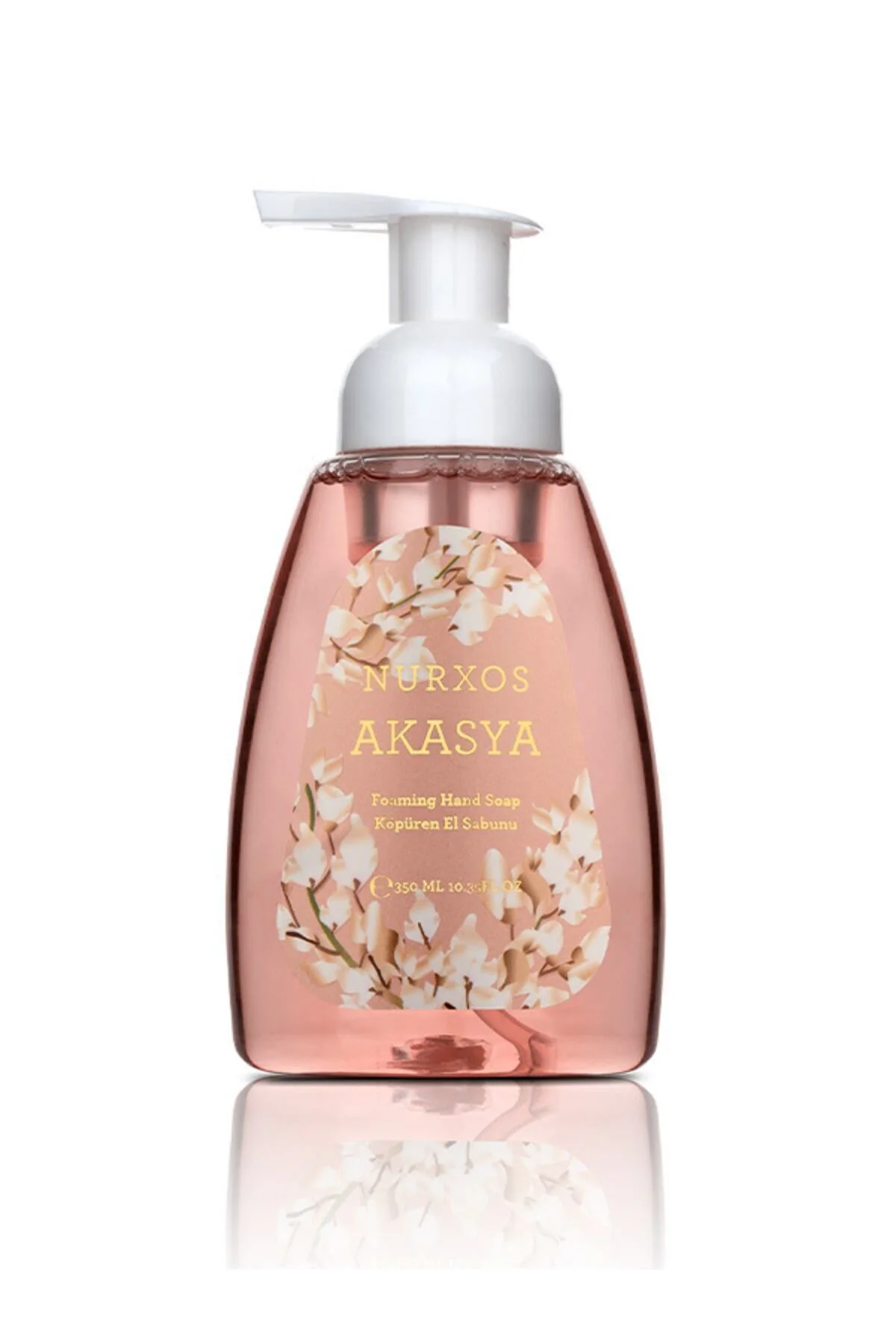 Nurxos Akasya Köpük El Sabunu 300 ML – Oryantal Parfümlü Sabun - 