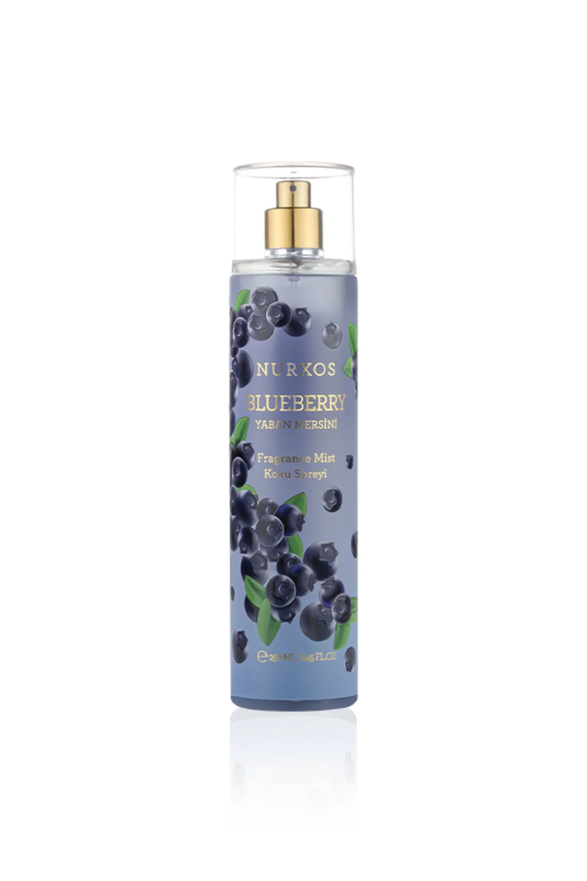 Nurxos Blueberry Fragrance Mist 250 ML – Çiçeksi Meyveli Vücut Sp