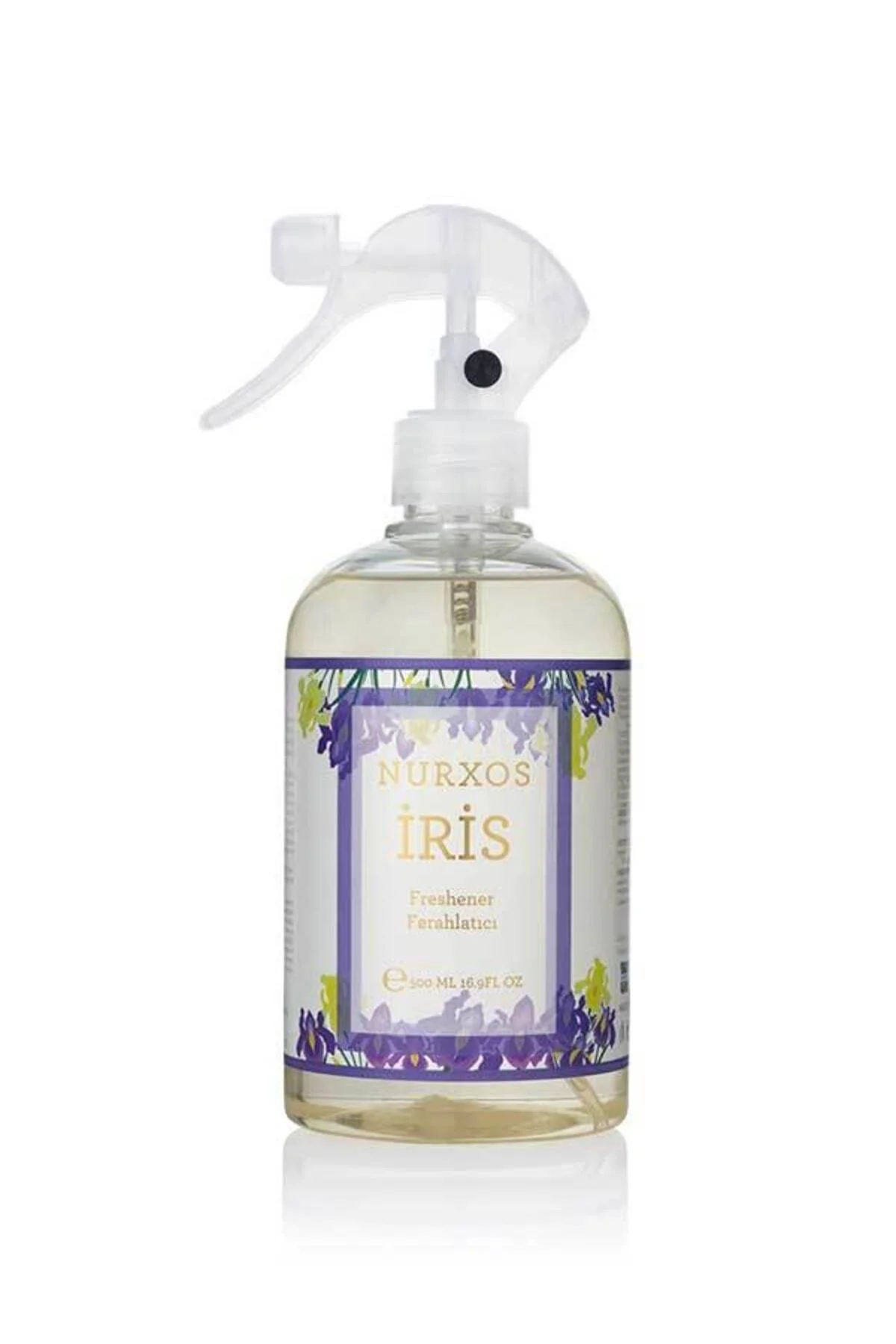 Nurxos Freshener İris Oda Spreyi 500 ML – Çiçeksi Oryantal Koku -