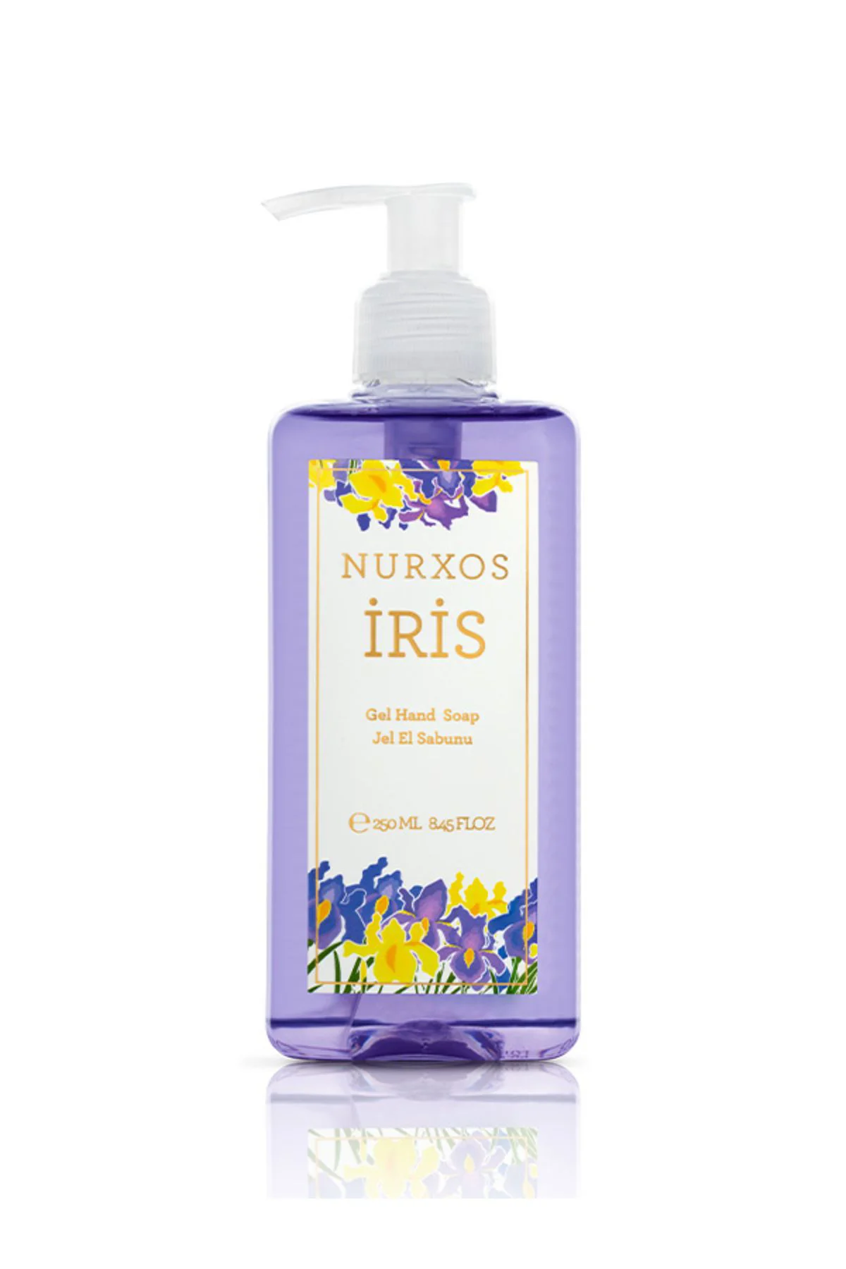 Nurxos İris Jel El Sabunu 250 ML – Çiçeksi Oryantal Parfümlü Sıvı