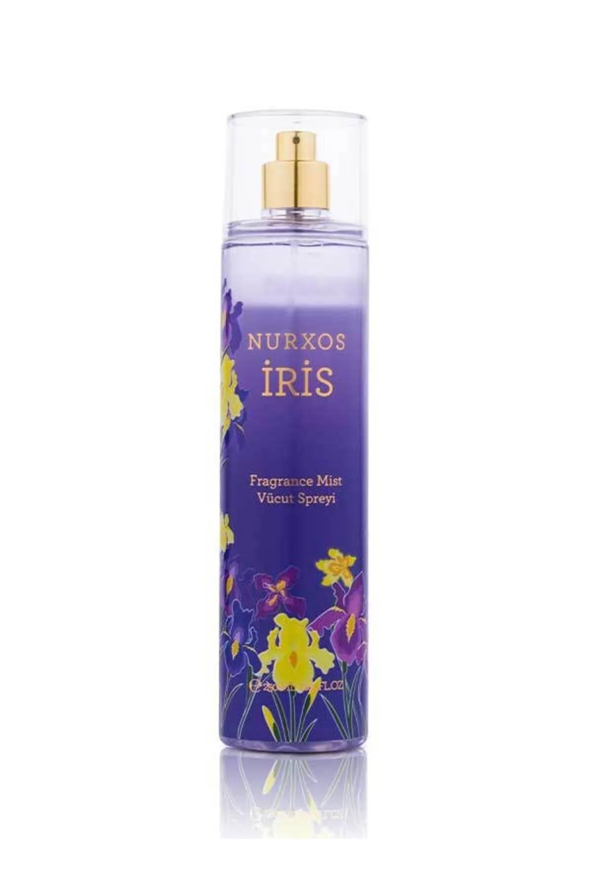 Nurxos İris Kadın Fragrance Mist 250 ML – Çiçeksi Oryantal Parfüm