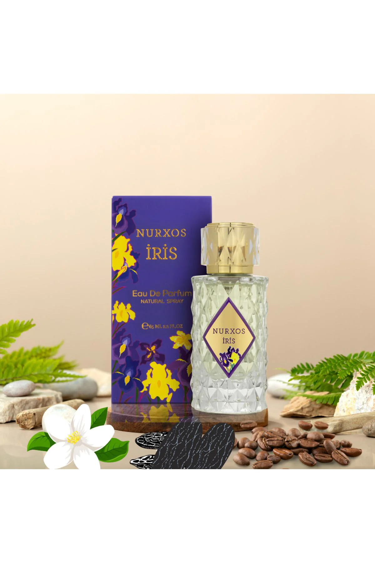 Nurxos İris Kadın Parfüm EDP 65 ML – Çiçeksi Oryantal Kalıcı Koku Nurxos İris Kadın Parfüm EDP 65 ML – Çiçeksi Oryantal Kalıcı Koku