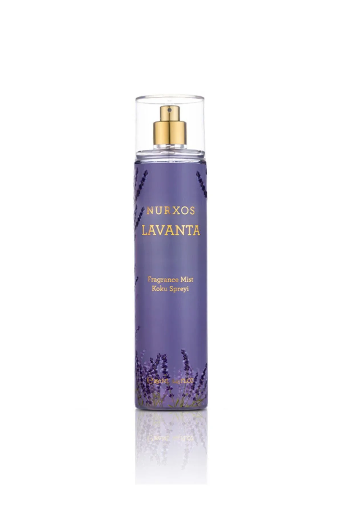 Nurxos Lavanta Kadın Fragrance Mist 250 ML – Çiçeksi Odunsu Parfü