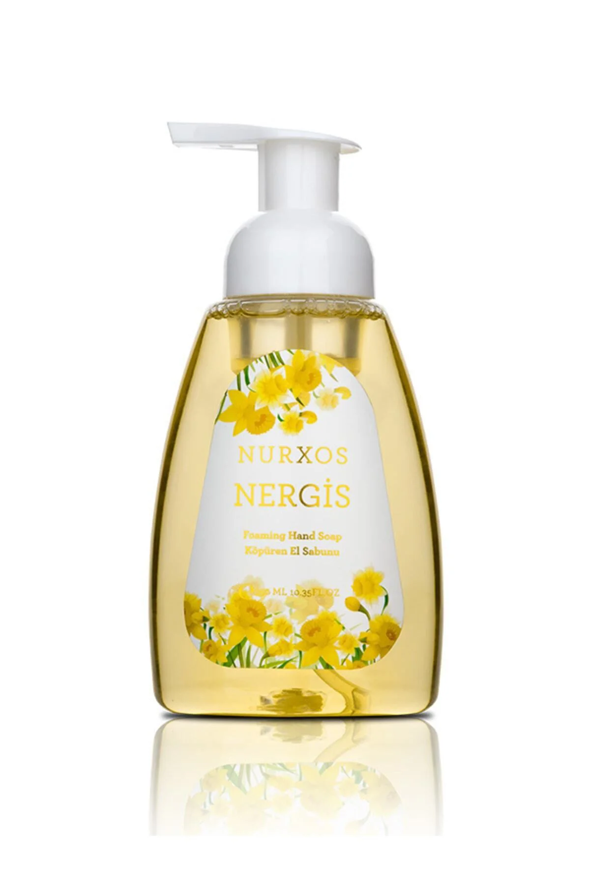 Nurxos Nergis Köpük El Sabunu 300 ML – Meyveli Odunsu Parfümlü Sa