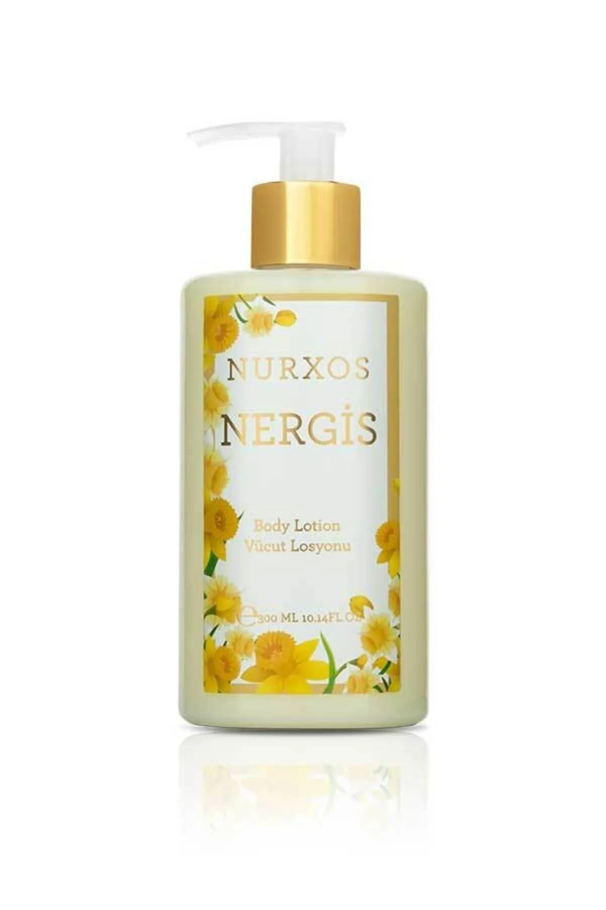 Nurxos Nergis Unisex Vücut Losyonu 300 ML – Meyveli Odunsu Vücut 