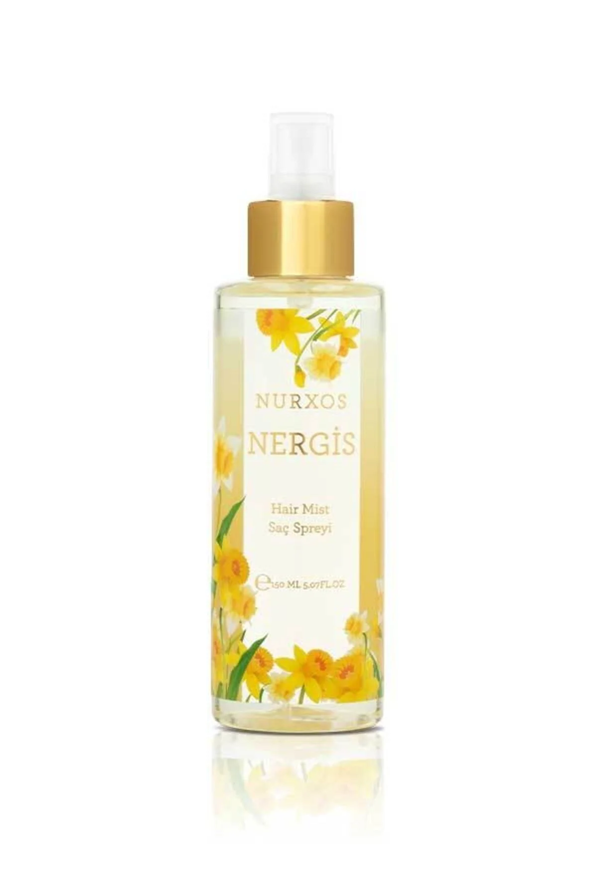 Nurxos Nergis Unisex Saç Spreyi 150 ML – Meyveli Odunsu Parfüm Sp