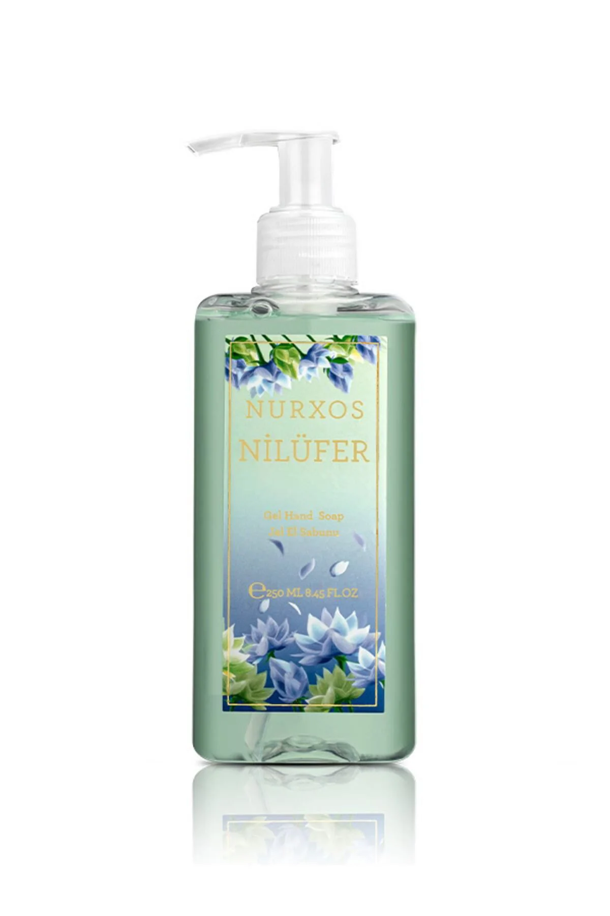 Nurxos Nilüfer Jel El Sabunu 250 ML – Aromatik Odunsu Parfümlü Sı