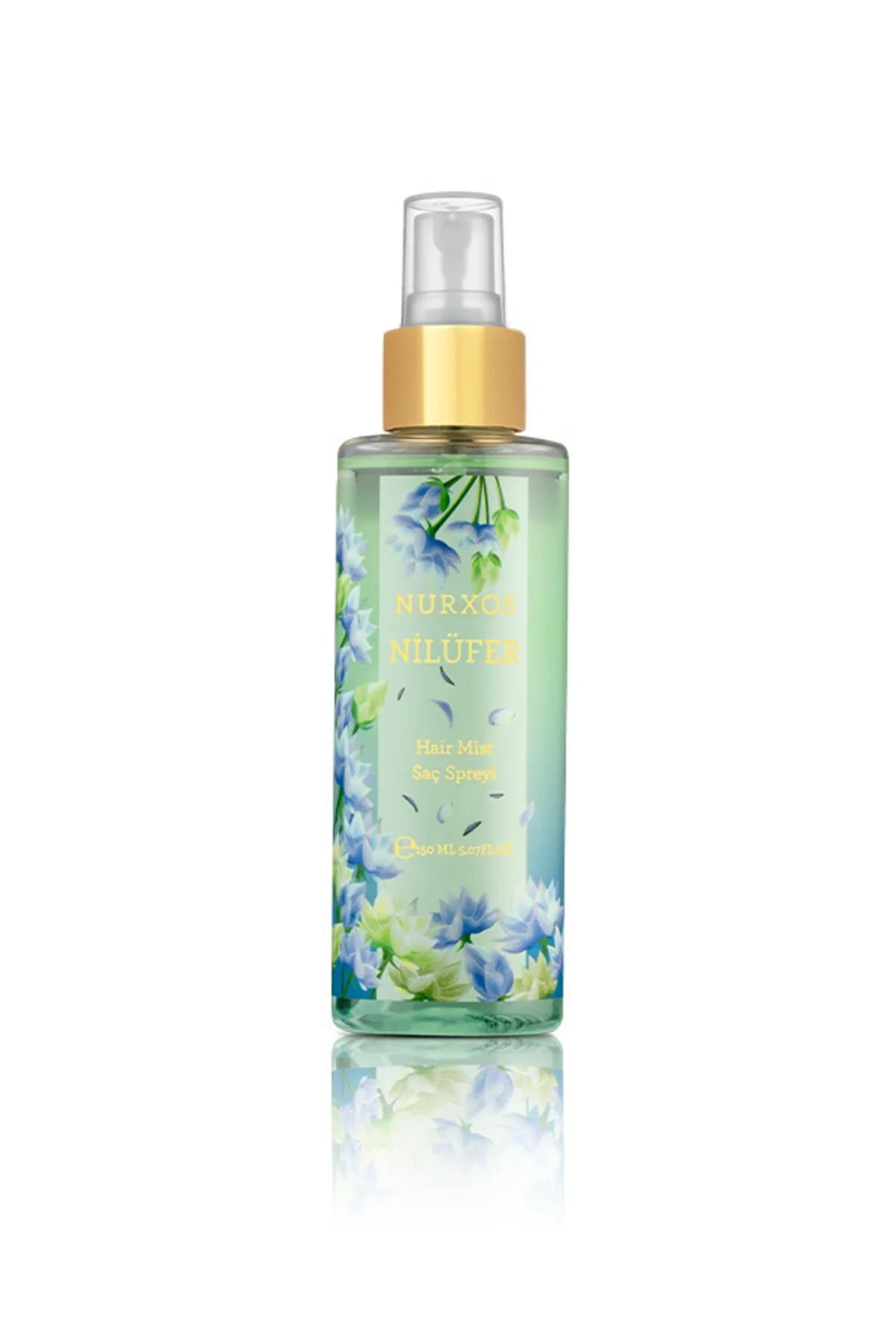 Nurxos Nilüfer Kadın Saç Spreyi 150 ML – Aromatik Odunsu Parfüm S