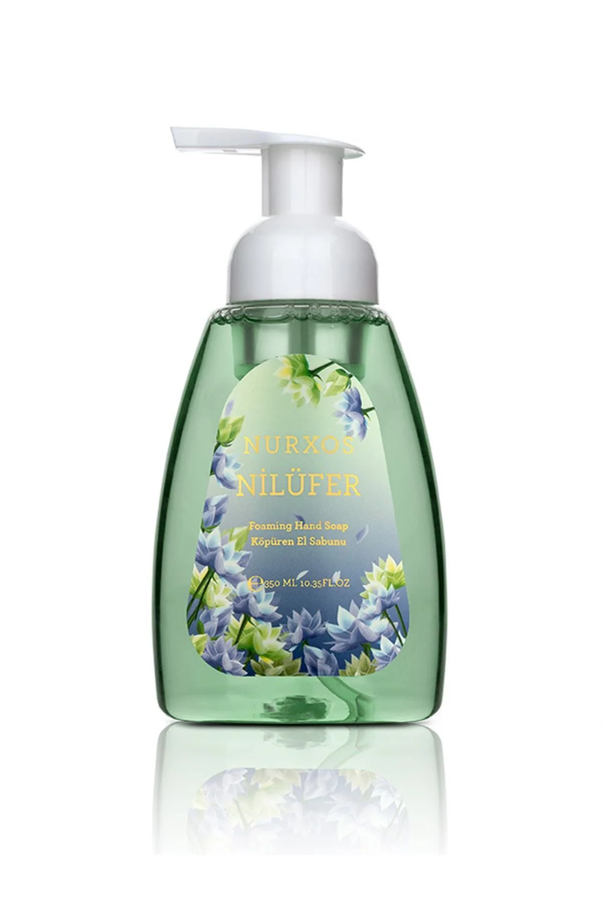 Nurxos Nilüfer Köpük El Sabunu 300 ML – Aromatik Odunsu Parfümlü 