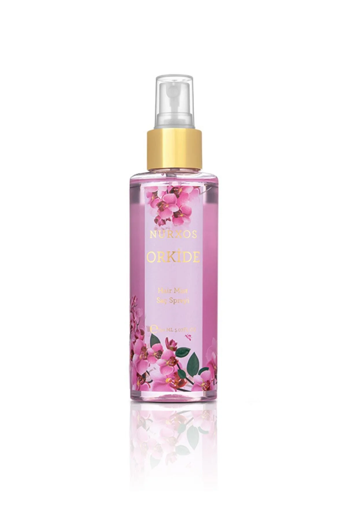 Nurxos Orkide Kadın Saç Spreyi 150 ML – Çiçeksi Meyveli Parfüm Sp
