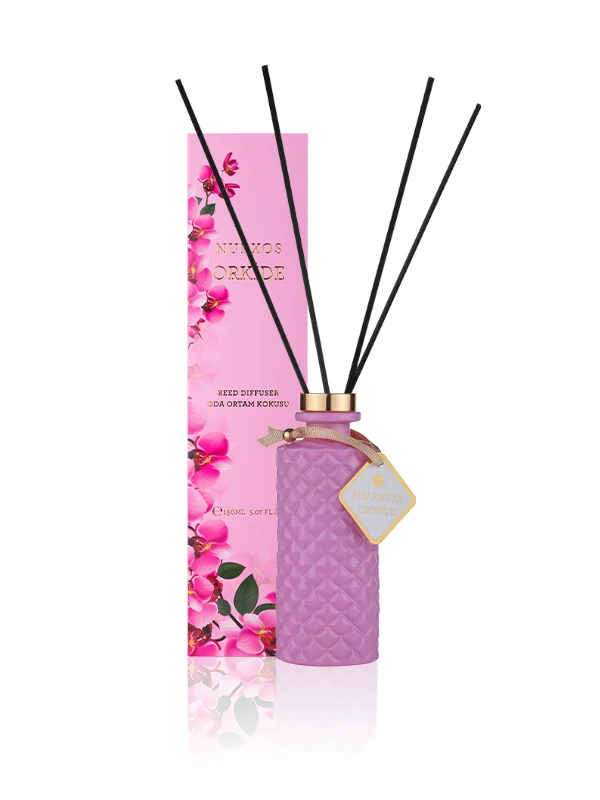 Nurxos Orkide Reed Diffuser Çubuklu Oda Kokusu 150 ML – Çiçeksi M