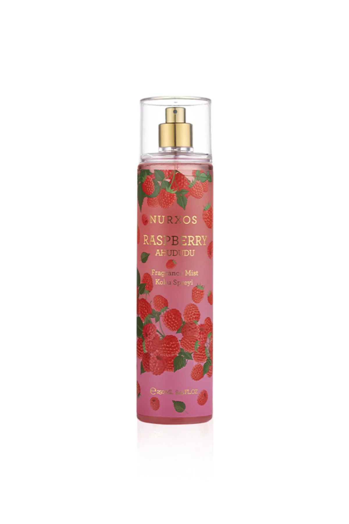 Nurxos Raspberry Fragrance Mist 250 ML – Gourmand Meyveli Vücut S