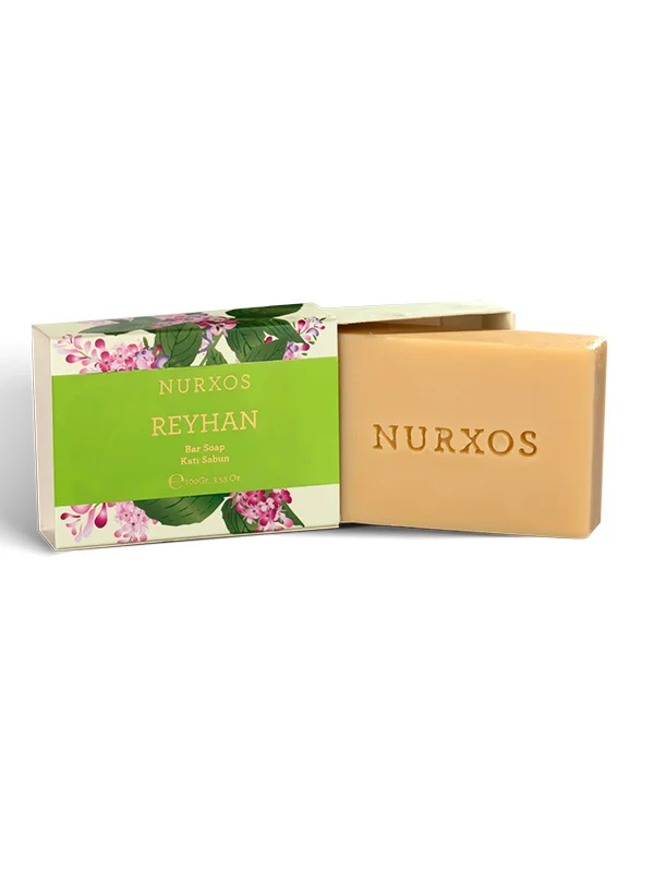 Nurxos Reyhan Katı Sabun 110 Gr – Aromatik Parfümlü El Sabunu - 9