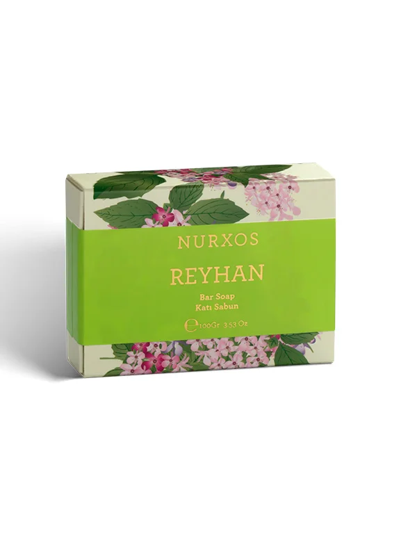 Nurxos Reyhan Katı Sabun 110 Gr – Aromatik Parfümlü El Sabunu - 9