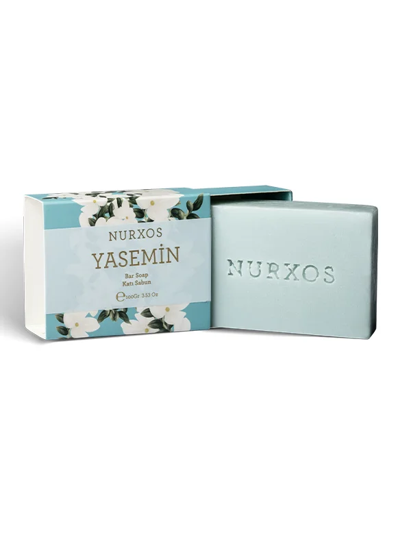 Nurxos Yasemin 5'li Kadın Bakım Duş Koku Seti – Hediye Çantalı - 