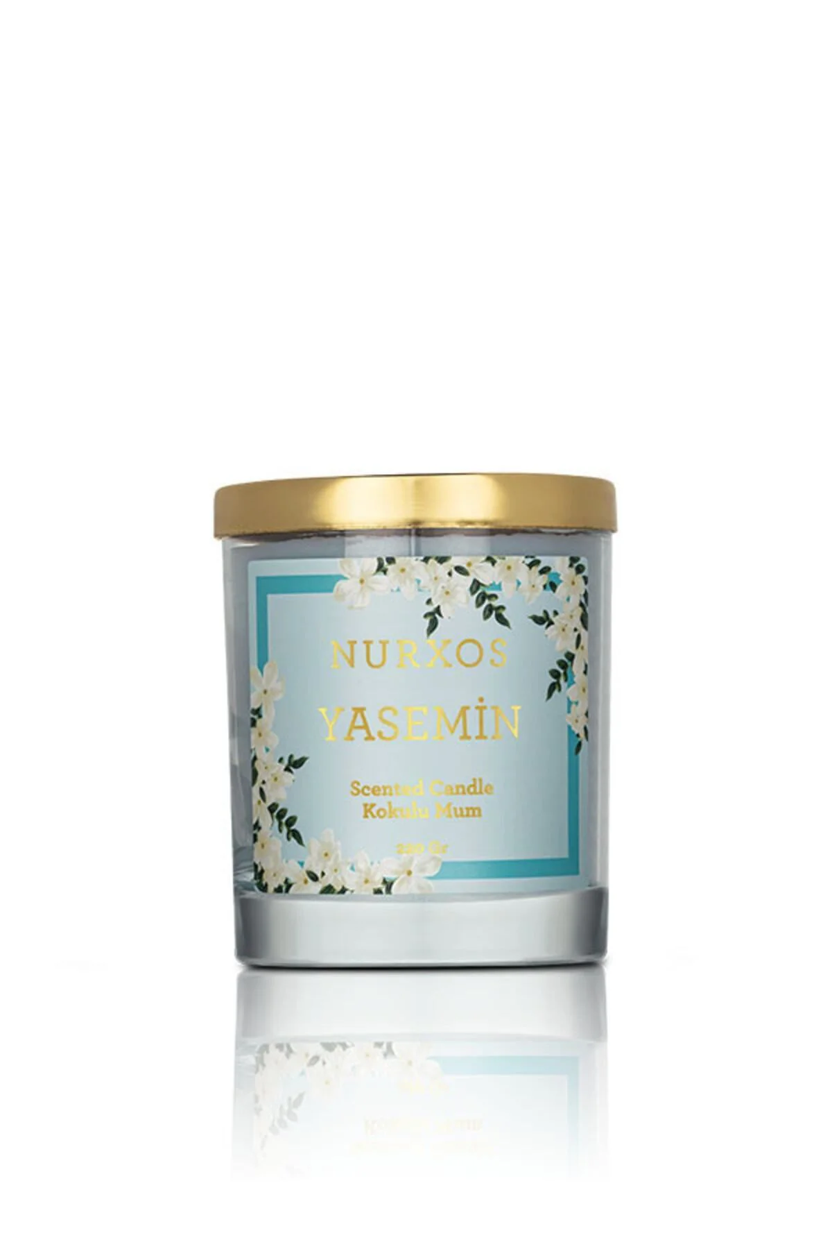 Nurxos Yasemin Kokulu Mum 220 Gr – Oryantal Çiçeksi Soya Mumu - 9
