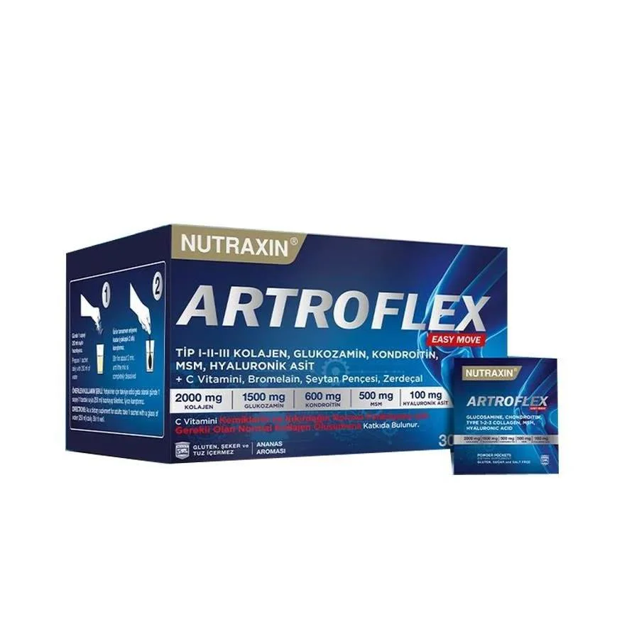 Nutraxin Artroflex Easy Movie 6 Gr Lık 30 Saşe Nutraxin Artroflex Easy Movie 6 Gr Lık 30 Saşe